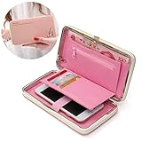 Phone Wallet Case,Charminer Multi-purpose Long Style Leather Clutch Handbag Diamond heels purse Cellphone Case for iPhone 7/7Plus/6s/ 6s Plus /6 /6Plus/5/5C Galaxy s6/S6 edge