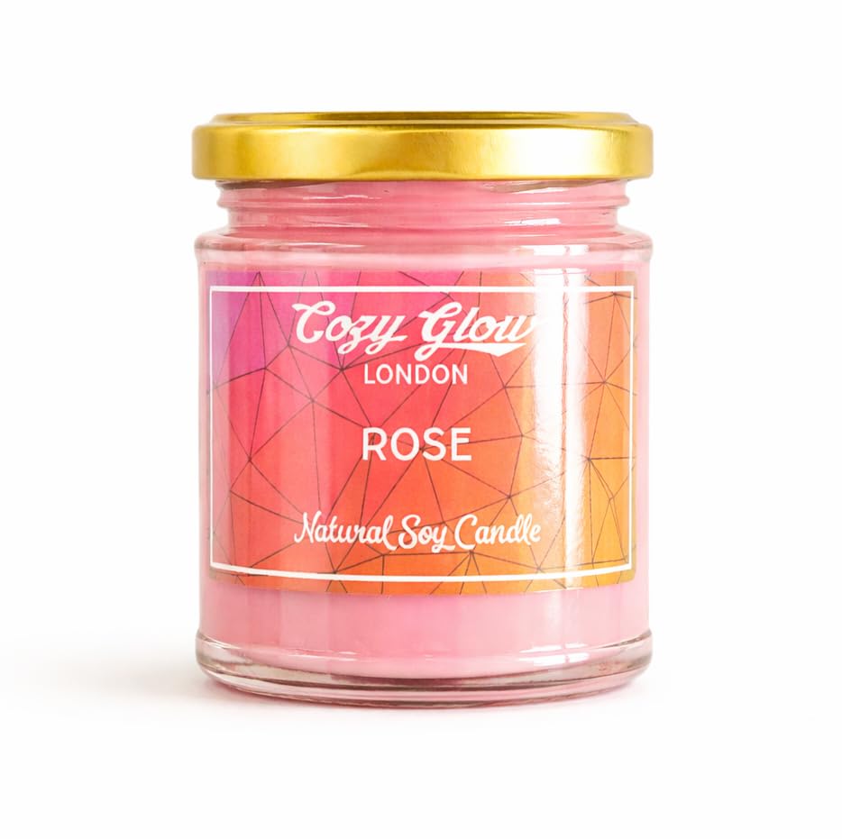 Cozy Glow Rose Regular Soy Candle