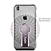 iPhone X Case, Vivafree [Skyfall Series] Premium Kickstand Transparent Slim Fit Clear Full Protection Cover Case Kick Stand [Wireless Charging] for Apple iPhone X/iPhone 10 (2017) - Metallic Purple