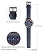 Minifocus Men's Quartz Watches Leather Straps Fashion Function Wristwatch Sapphire Blue