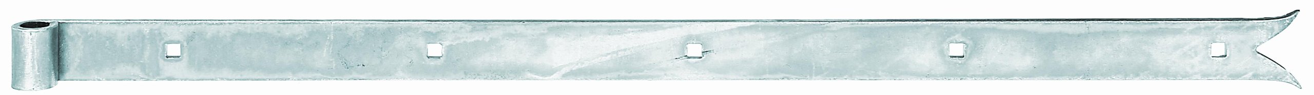 GAH-Alberts Shutter Hinge Straight with Pronged End Rolle 14 mm / 700 x 35 mm Oberflaeche: galvanisch Blau verzinkt