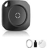 Air Tracker Tag-1P, Work with Apple Find My(iOS Only), weTag Luggage Tracker for Key, Luggage, Backpack, Suitcase, Replaceable Battery