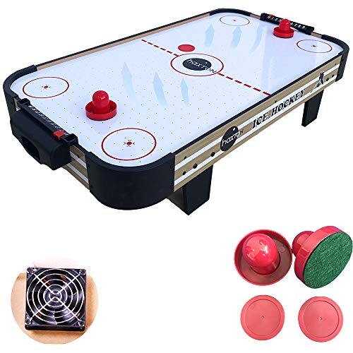 haxTON 40 inch Mini Air Hockey Table with Air Hockey Pucks/Paddles, Air Hockey Table for Game Room, Game Table for Kids, Tabletop Air Hockey, Hockey Toys for Boys - Thumbnail 6