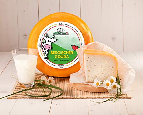 Bergischer Gouda - der Milde, Sahnige aus der bergischen Käserei Jule's Käsekiste - Rohmilchkäse von Natur aus… – Bild 3
