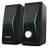 Computer Speakers, PC Speakers with 6 Lighting