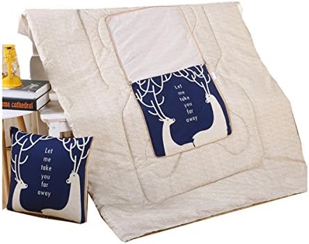 Go Now Linen Pillow Digital Cartoon Animals Quilt Car Sofa Cushions Multifunction Air Conditioning Bedroom Quilt Pillow