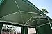 Outsunny Easy Pop Up Canopy Party Tent, 10 x 20-Feet, Green with 4 Removable Sidewalls