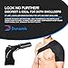 Dunamis Premium Shoulder Brace: Pain Relief & Support Brace for Men & Women| Adjustable Compression Wrap Band for Left & Right Shoulder| Relieve Rotator Cuff Injury, Dislocated Joint & Shoulder Pain