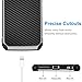 BENTOBEN iPhone 6 Plus Case, iPhone 6S Plus Case, 2 in 1 Slim Laminated with Carbon Fiber Texture Shockproof Protective Case for iPhone 6S Plus/6 Plus,Black