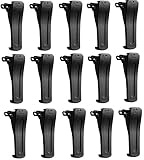 Arshell 15 Belt Clips with 30 Screws Compatible with Baofeng BF-888S,Retevis H-777,Baofeng BF-666S,BF-777S,BF-999S,Galwad-888S,Arcshell AR-5,Ansoko Walkie Talkies Two Way Radios Relacement Cases