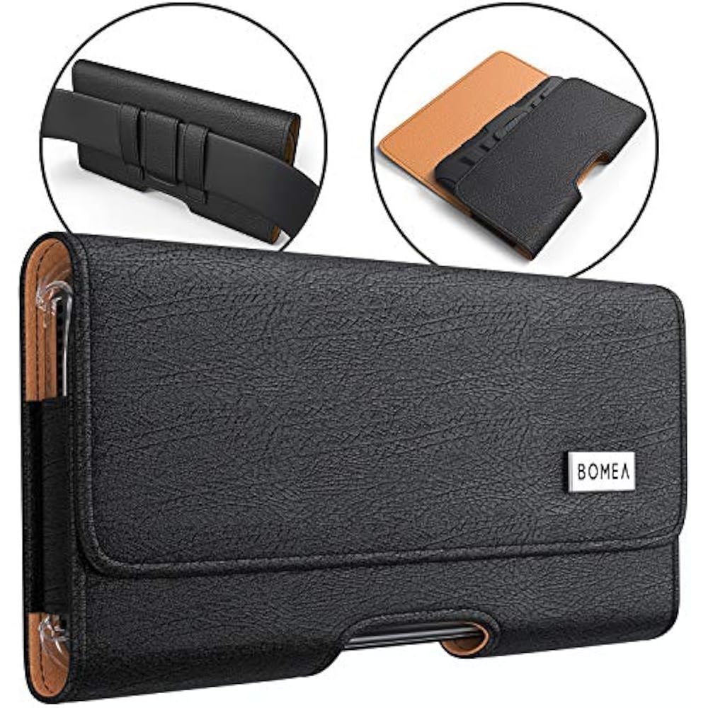 Holsters Bomea IPhone 8 7 6s Holster, Leather Belt Case With Clip And