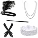 BigLion 1920s Accessories Great Gatsby Flapper Costume for Women(Jessica)