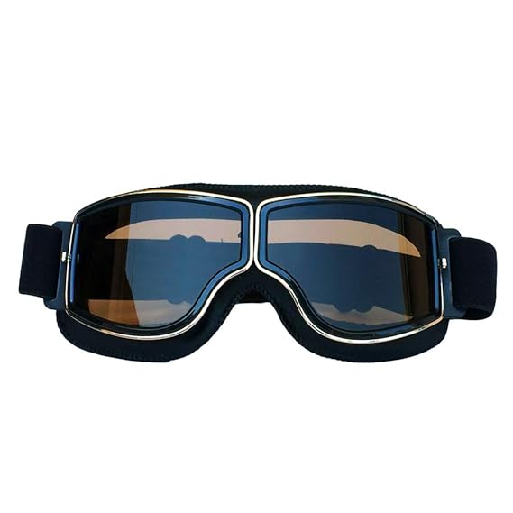 OttoBen Maske Retro Style Winddichte Brille Sportbrille Fahrradbrille Off-Road Schutzbrille Langlauf Motorrad Brille Outdoor 