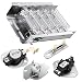 279838 Dryer Heating Element for Whirlpool Roper Kenmore Dryer Heating Element Parts 3392519 3977393 Thermal Fuse & 3387134 3977767 Dryer Thermostat (279838 Replaces 8565582,AP309425,3398064,3403585) primary