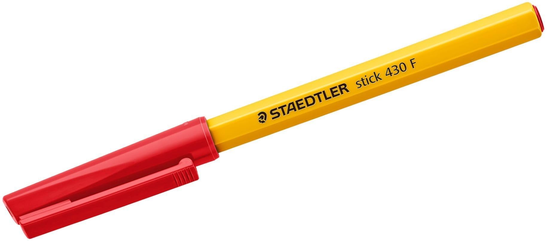 STAEDTLER - Stick 430 - Ballpoint Pen Fine Red
