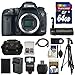 Canon EOS 7D Mark II GPS Digital SLR Camera Body with 64GB Card + Battery & Charger + Case + Grip + Flash + Tripod + Kit