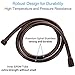 Angle Simple Shower Head Hose Lighter Oil Rubbed Bronze, Stainless Steel Flexible Shower Sprayer Hose Replacement, 59 Inches