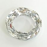 1 pc Swarovski Crystal 4139 Round Cosmic Ring Frame Charm Pendant Clear AB 14mm (cal V Si) / Findings / Crystallized Element