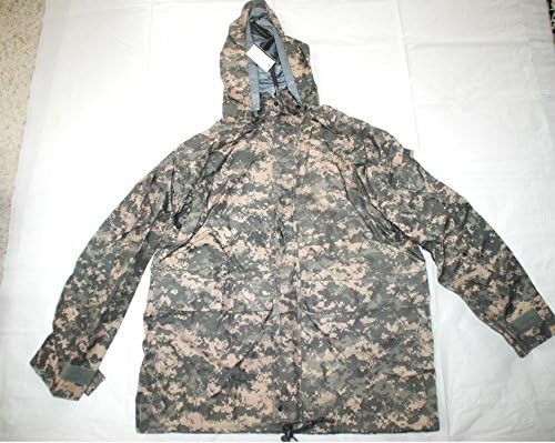 Us Army Issue Ecwcs Gore Tex Acu Digital Camouflage Cold Weather Parka - X-Large Regular