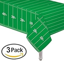 Pack of 3 Game Day Football Touchdown Tablecover 54"x78" by Oojami