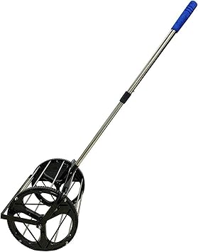 Amazon テニスボールカゴ 集球器 ボール拾いカゴ ボール回収器 テニス対応 練習用 専用拾球器 テニストレーニングマシン ボール拾い 簡単回収 Corrine 軽生活 ボールかご