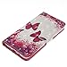Galaxy J7 V Case/Galaxy J7 Perx Case/Galaxy J7 Sky Pro / J7 Prime/Galaxy Halo / J7 2017 Case,[Shock Absorbent] PU Leather Kickstand Wallet Cover Durable Flip Case -Butterfly