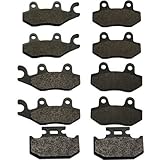 2009-2013 Yamaha YXR700 Rhino 700 4x4 Front & Rear & Parking Brake Pads