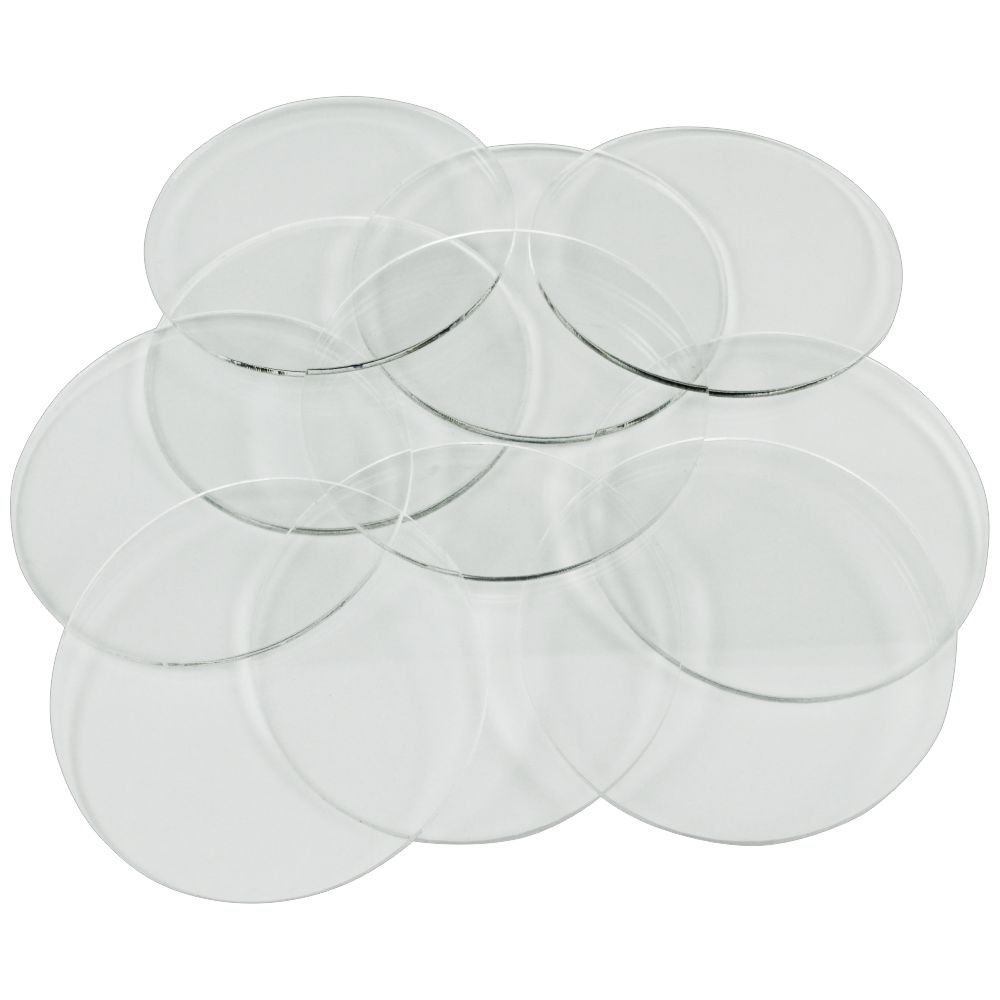 LITKO 1.5Mm Clear Miniature Bases, Circular 60Mm (10)