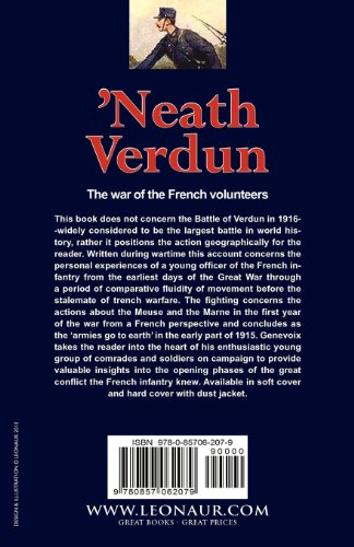'Neath Verdun: the Experiences of a French Soldier During the Early Months of the First World War
