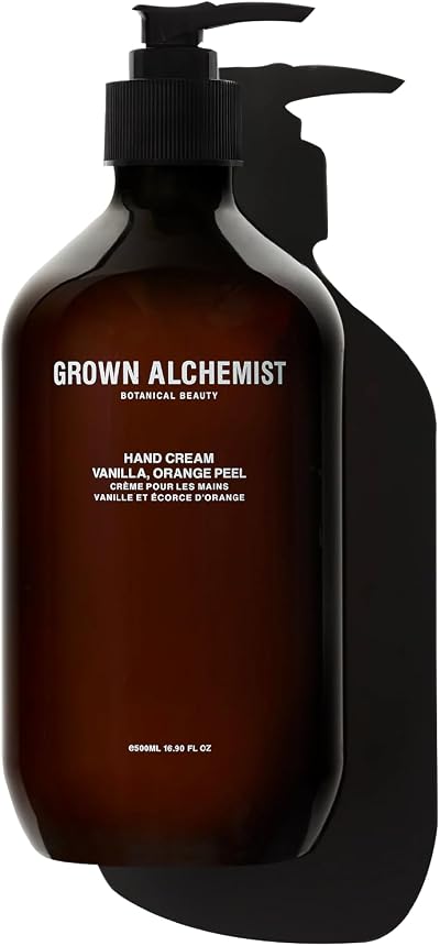 Grown Alchemist Hand Cream Vanilla Orange Peel 500ml Vegan Moisturiser Dry