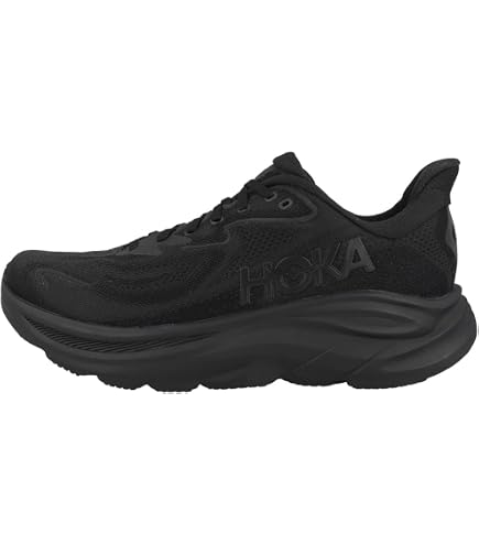 Amazon.com | HOKA Clifton 9 Mens Shoes Size 10, Color: Black/Black