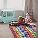 Wildkin Kids Sleeping Bags for Boys and Girls, Measures 66 x 30 x 1.5 Inches, Cotton Blend Materials Sleeping Bag for Kids, Ideal Size for Parties, Camping & Overnight Travel (Rainbow Hearts)