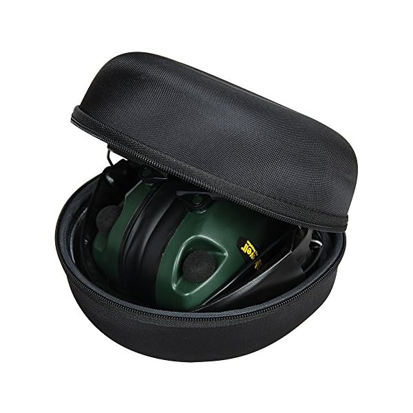 For-Caldwell-Low-Profile-E-Max-Electronic-Ear-Muffs-Travel-Hard-EVA-Hard-Protective-Case-Carrying-Pouch-Cover-Bag-Compact-sizes-by-Hermitshell For-Caldwell-Low-Profile-E-Max-Electronic-Ear-Muffs-Travel-Hard-EVA-Hard-Protective-Case-Carrying-Pouch-Cover-Bag-Compact-sizes-by-Hermitshell