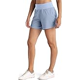 Free Fly Women's Lined Active Breeze Short - Odor Control, Sun Protection UPF 50+ Womens Exercise Shorts - 5" Inseam