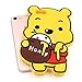 MC Fashion iPhone 7 Case, Super Cute 3D Honey Winnie The Pooh Protective Soft Silicone Phone Case Skin for Apple iPhone 7 (2016) and iPhone 8 (2017) (Winnie The Pooh Honey)
