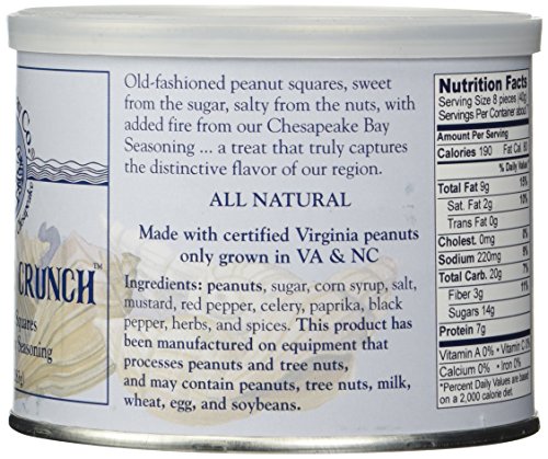 Blue Crab Bay Co. Crab House Crunch, 10-Ounce Packages (Pack of 4)