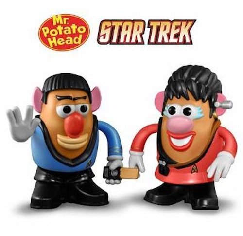 Spock And Uhura Mr. Potato Head