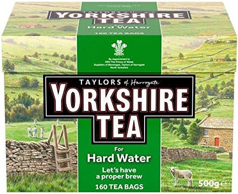 Yorkshire Hardwater Teabags 160 per Pack