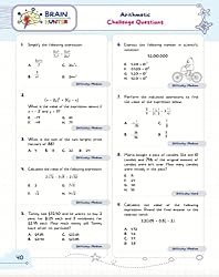 Math Practice Workbook Grades 6-8: 1000+ Questions