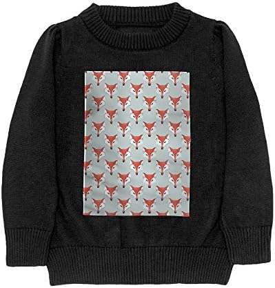 Watercolor Fox Youth Sweater Winter Knitted Shirt