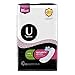 U by Kotex Security Ultra Thin Pads, Long, Fragrance-Free, 40 Count (Pack of 6)