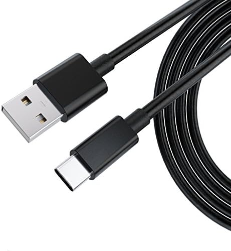 6 foot 6 inch/2 M USB Type C to USB A 2.0 Fast Charge Cable for Samsung Galaxy S8/S8+, Note 8, MacBook, Nintendo Switch, Sony XZ, LG G5 G6 V20, Google Pixel 2/2XL, More, Black