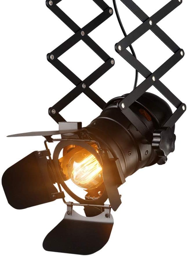 12 Mejores Luz De Techo Vintage Retro Ventilador Luz Negro Metal