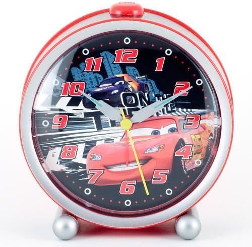Disney Pixar Cars 2 Retro Round Alarm Clock