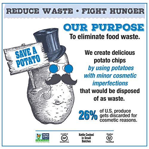 UGLIES 4 Pack Kettle Cooked Barbecue Potato Chips Gluten Free, Kosher