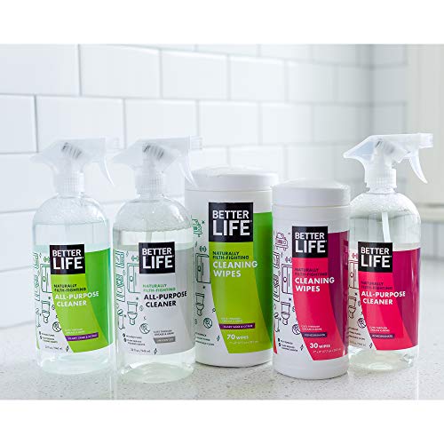 LIFE NATURAL ALL-PURPOSE CLEANER, SAFE AROUND KIDS & PETS, UNSCENTED, 32 FL OZ (PACK OF 1), 2409M