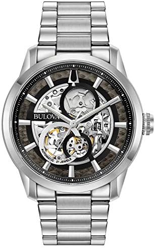 Amazon.com: Bulova Men's Automatic Surveyor, Silver-Tone Stainless