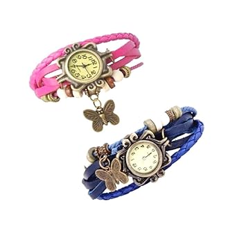 New Fancy Collection Watch for Girls Pack of 2