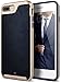 Caseology Envoy for Apple iPhone 8 Plus Case (2017) / for iPhone 7 Plus Case (2016) - Premium Leather - Leather Navy Blue