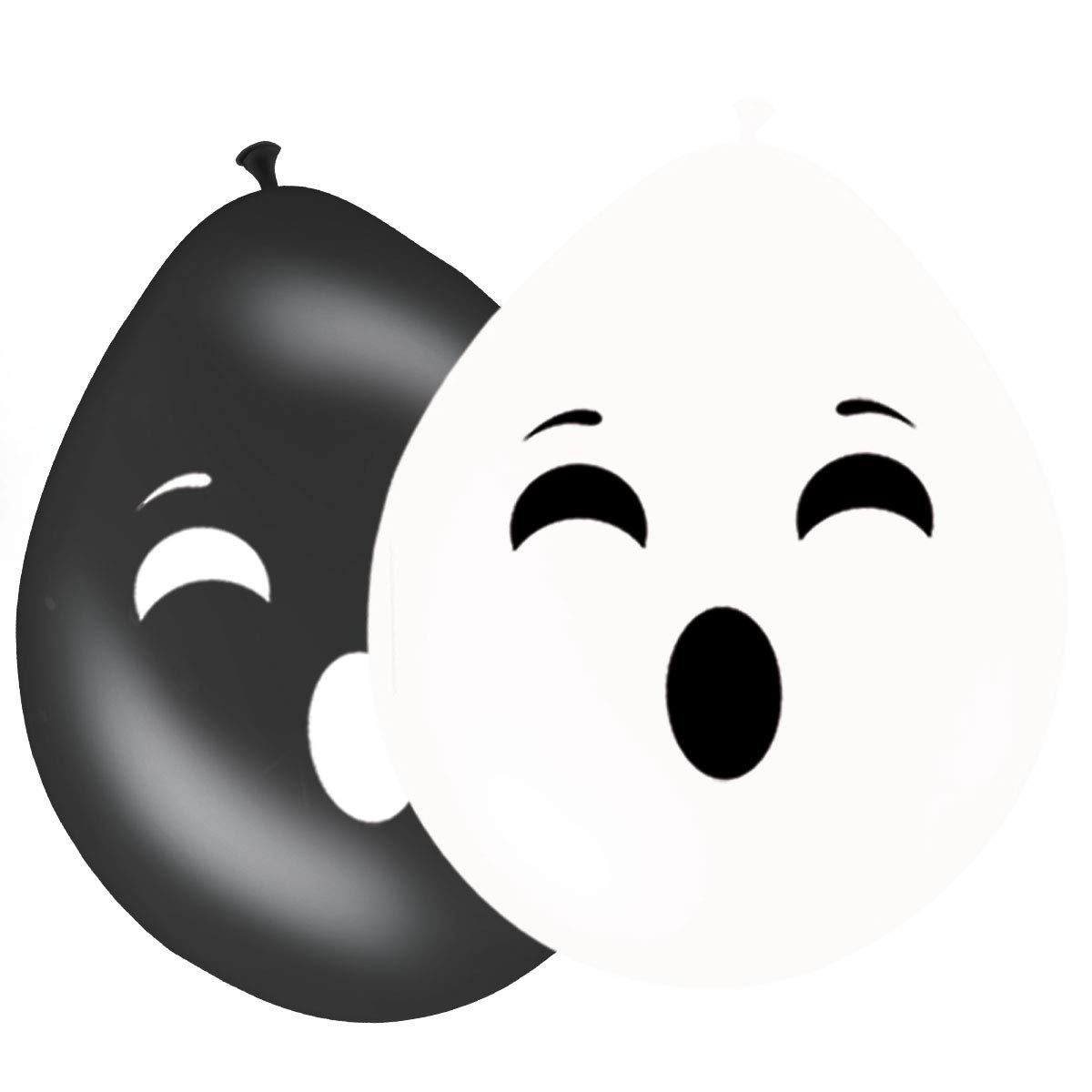 Folat - Ghost Balloons 30 cm - 8 pieces